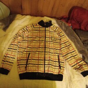 Vintage LRG Striped Mens XL Zippered Fall Coat Lifted Research Group
